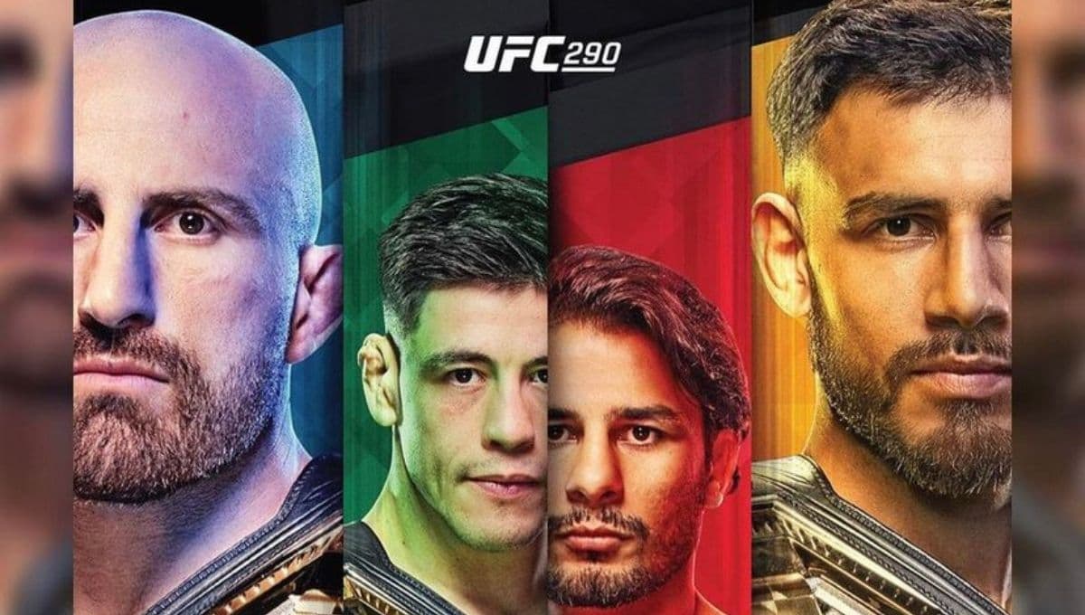 UFC 290: Horario, cartelera y dónde ver la pelea de Brandon Moreno y ‘El Pantera’ Rodríguez