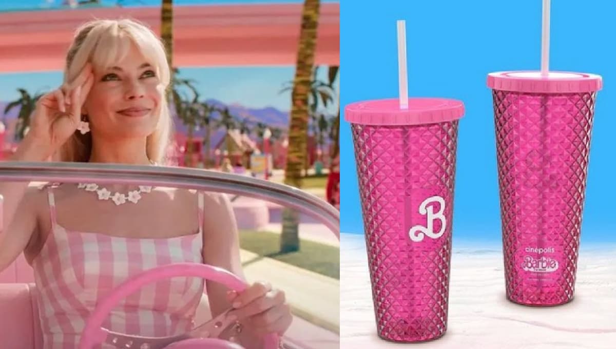 ¿Te quedaste sin tu vaso de Barbie en Cinépolis? Así puedes hacer el tuyo fácil y MUY barato