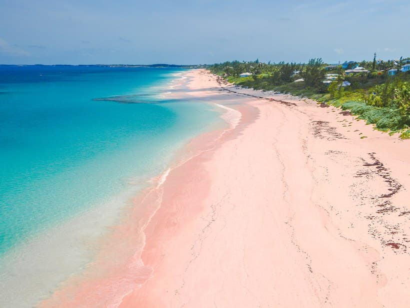 Playas rosas alrededor del mundo que debes conocer