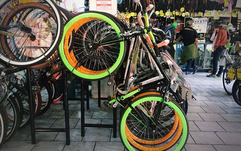 San Pablo, el paraíso de las bicicletas baratas en la CDMX