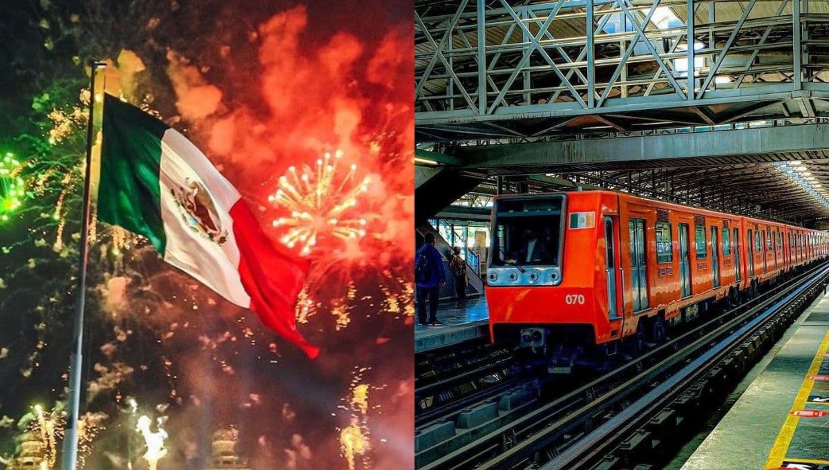 Horarios especiales del Metro y Metrobús por el 15 y 16 de septiembre