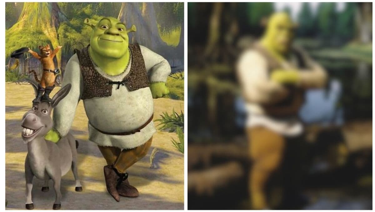 Así lucen los personajes de Shrek gracias a la IA y son guapos como Brad Pitt