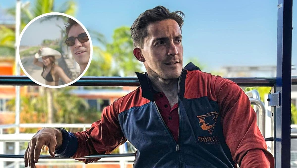 Tras ser vetado de TV Azteca, Aristeo Cázares presume estar enamorado de esta atleta