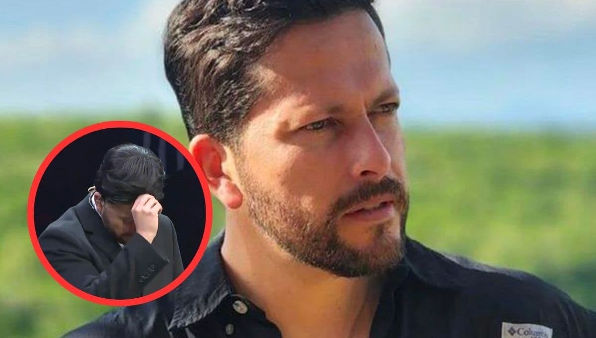 Así se quitó el cabello en vivo Warrior Guerrero, conductor de Survivor México