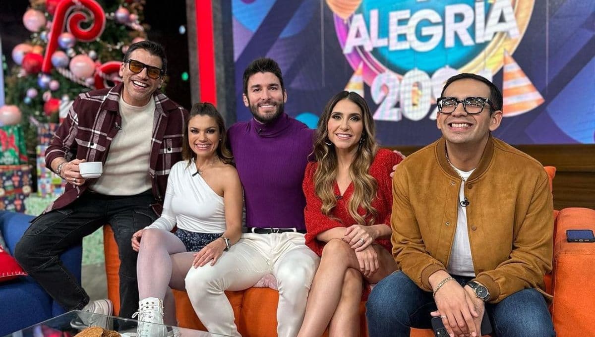 Exhiben romance entre dos conductores de Venga La Alegría por polémica foto