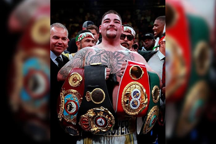 El histórico campeonato del mexicano Andy Ruiz Jr
