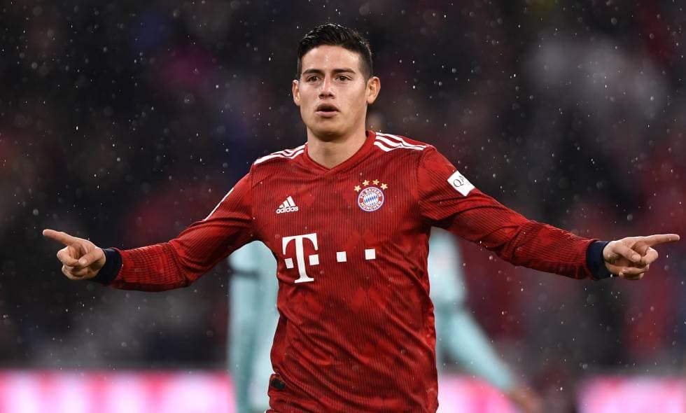 Confirmado: James Rodríguez se va del Bayern Múnich
