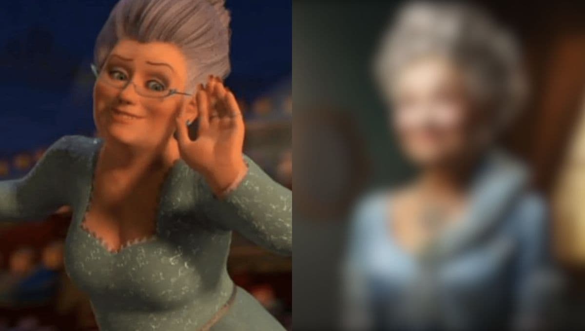 Así luce la Hada Madrina de Shrek en la vida real, según la inteligencia artificial