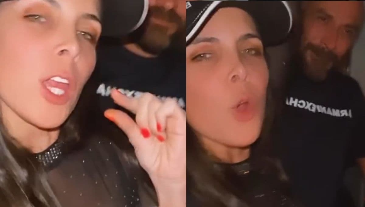 Adianez Hernández y su novio se burlan de infidelidad a Rodrigo Cachero