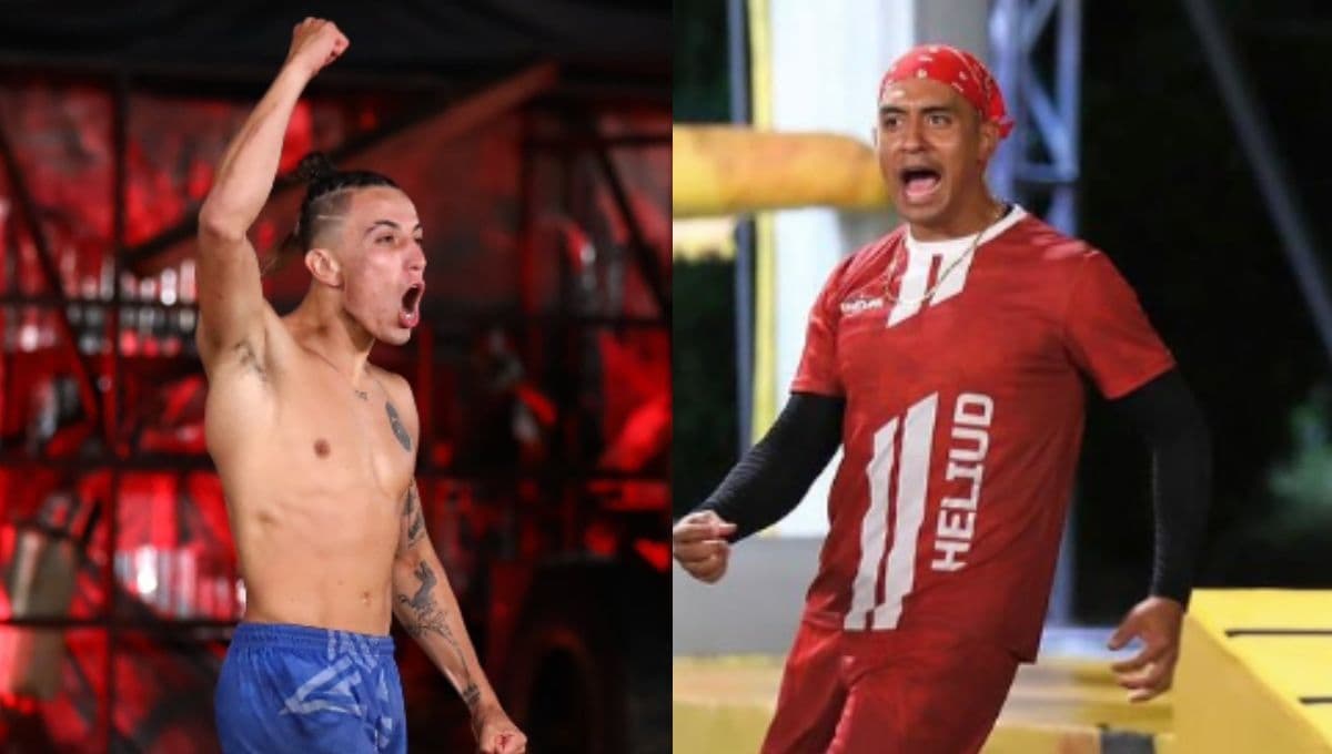Heliud ya no soporta a Andrés, así lo insultó y agredió en Exatlón México