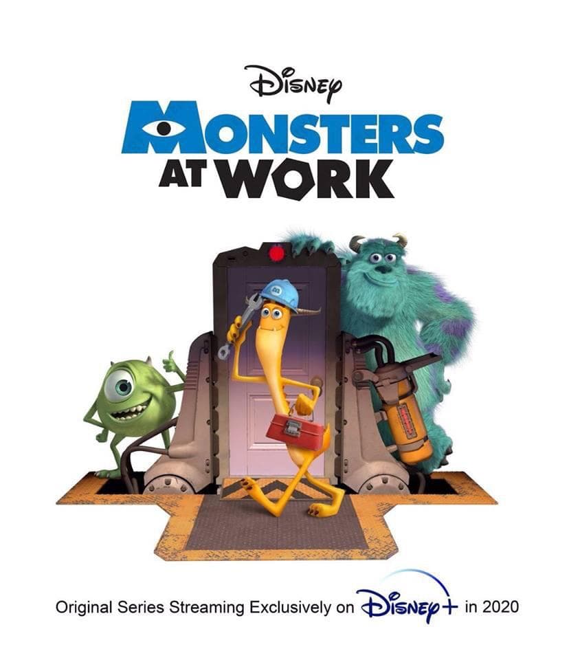 Disney lanza póster de la serie de Monsters Inc