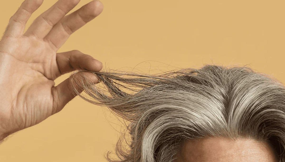 ¿Cómo ocultar las canas sin usar tinte de cabello?