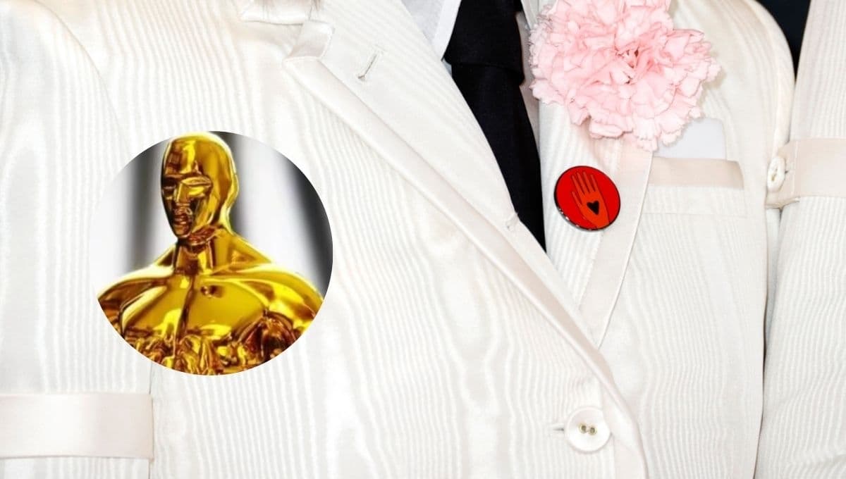 Oscar 2024: ¿Qué son los pines rojos que podrían usar algunas celebridades en la alfombra roja?