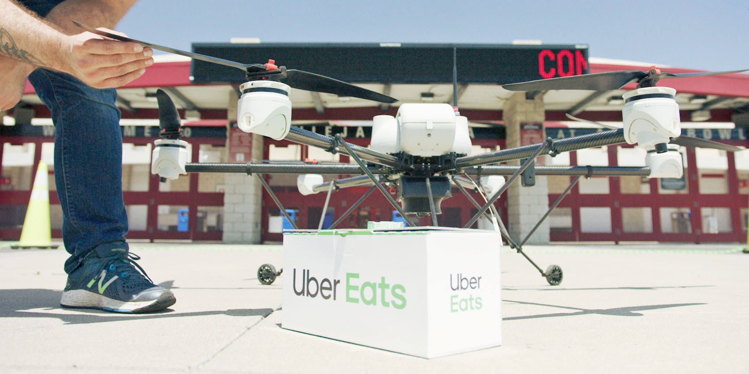 Uber Eats prepara entregas por medio de drones
