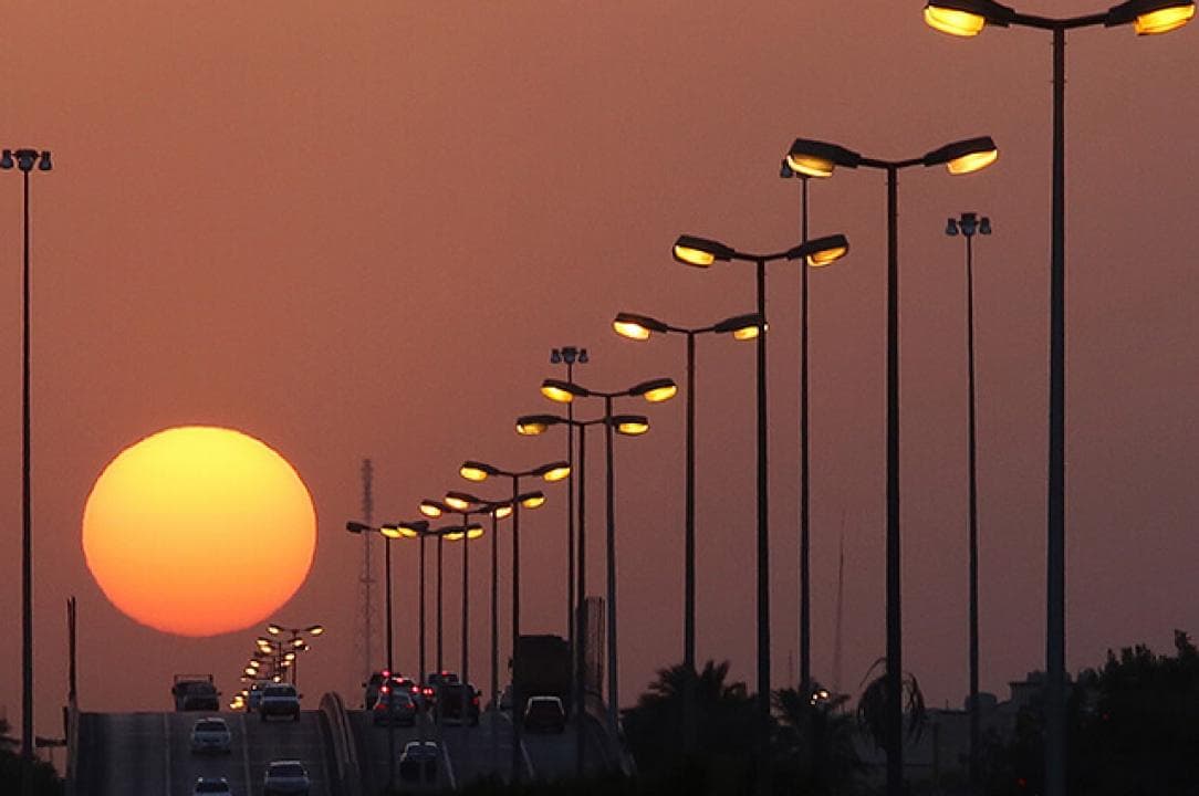 Kuwait alcanza temperatura histórica: 63 grados centígrados