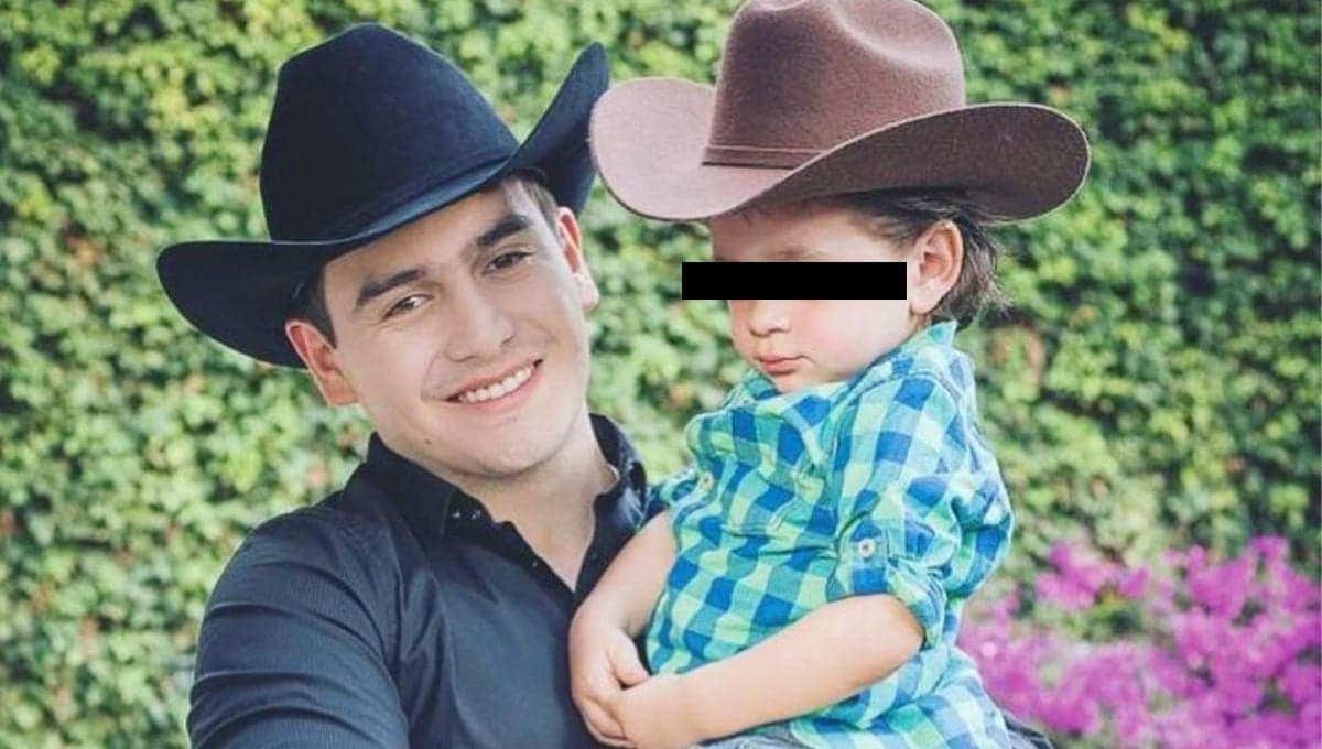 La desgarradora plática del hijo de Julián Figueroa con las cenizas del cantante