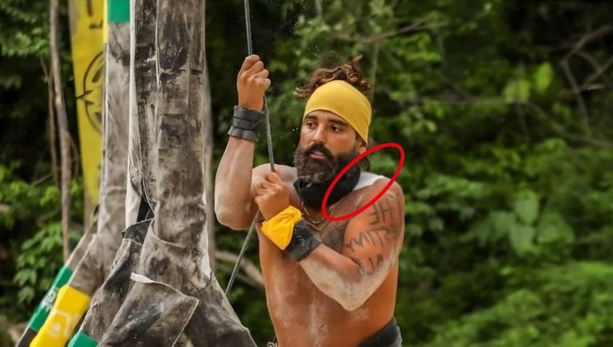 Survivor México’ 2024: El tatuaje CENSURADO de John Guts que muy pocos conocen