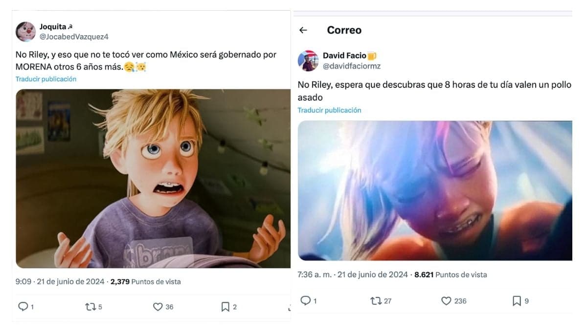 "No Riley, y espérate…", los MEMES más divertidos de ‘Intensamente 2’ y su protagonista