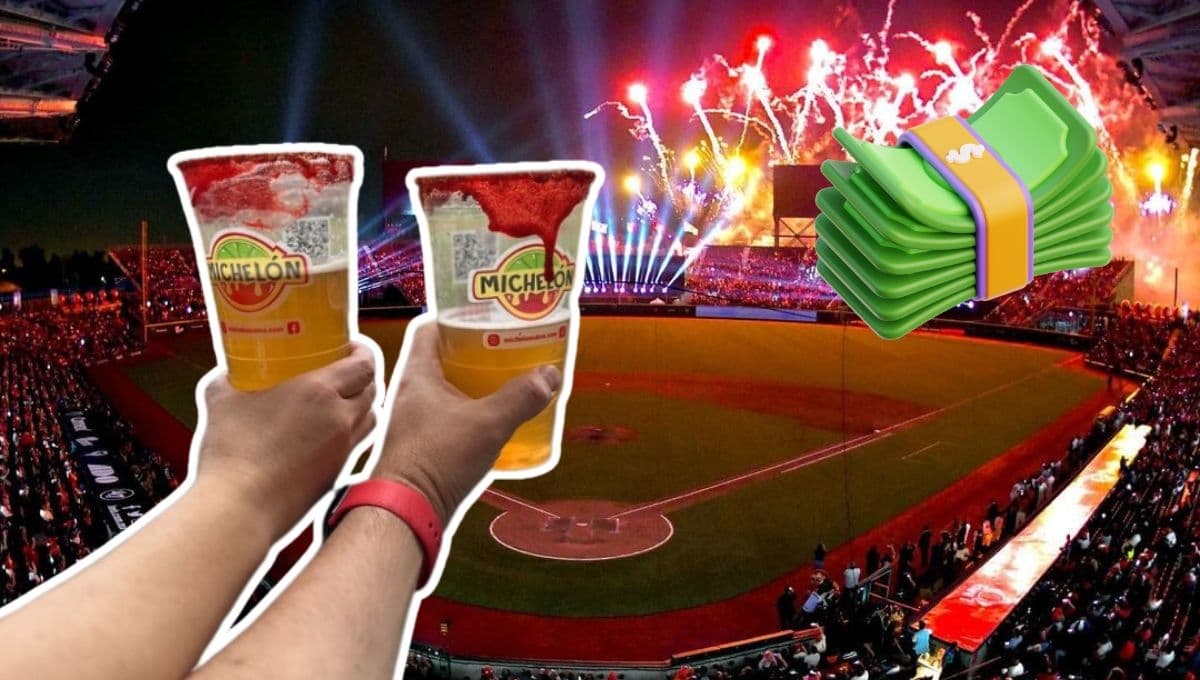 ¿Cuánto cuesta una cerveza en el estadio Alfredo Harp Helú?