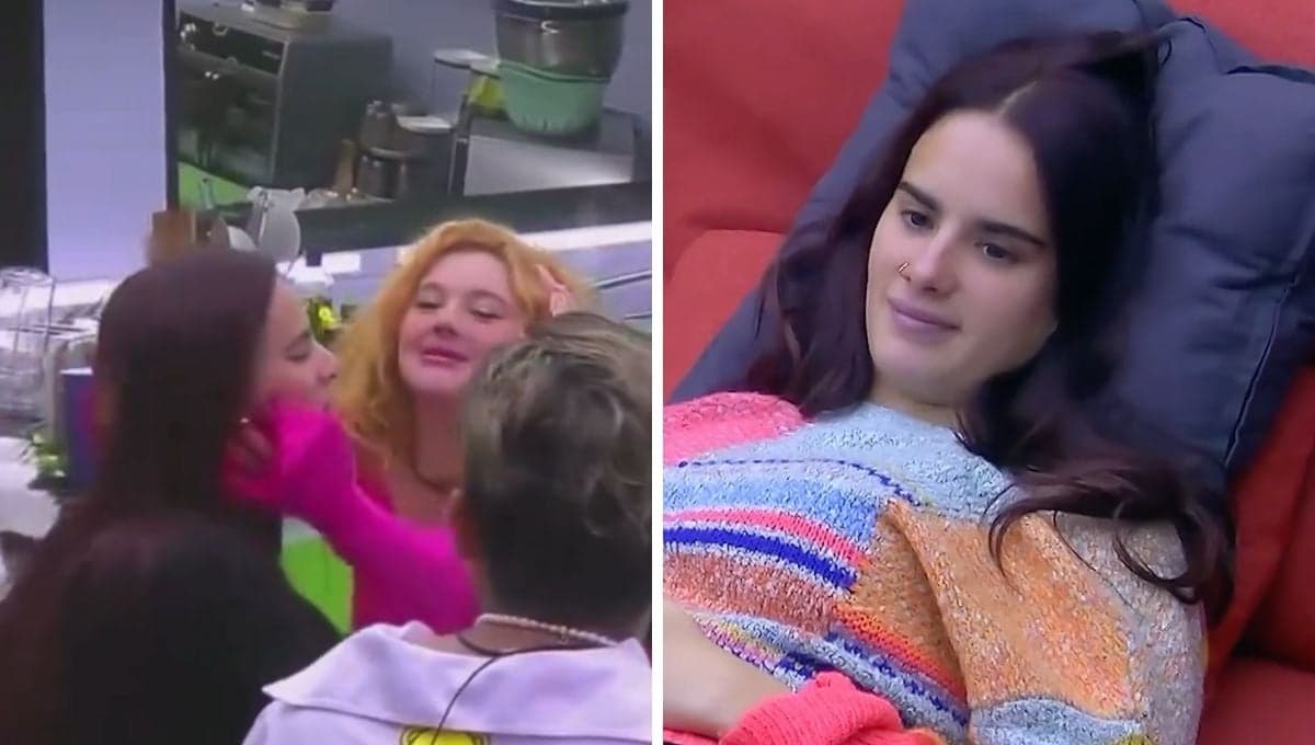 La Casa de los Famosos México’: Briggitte y Gala protagonizan tremendo BESO robado | VIDEO