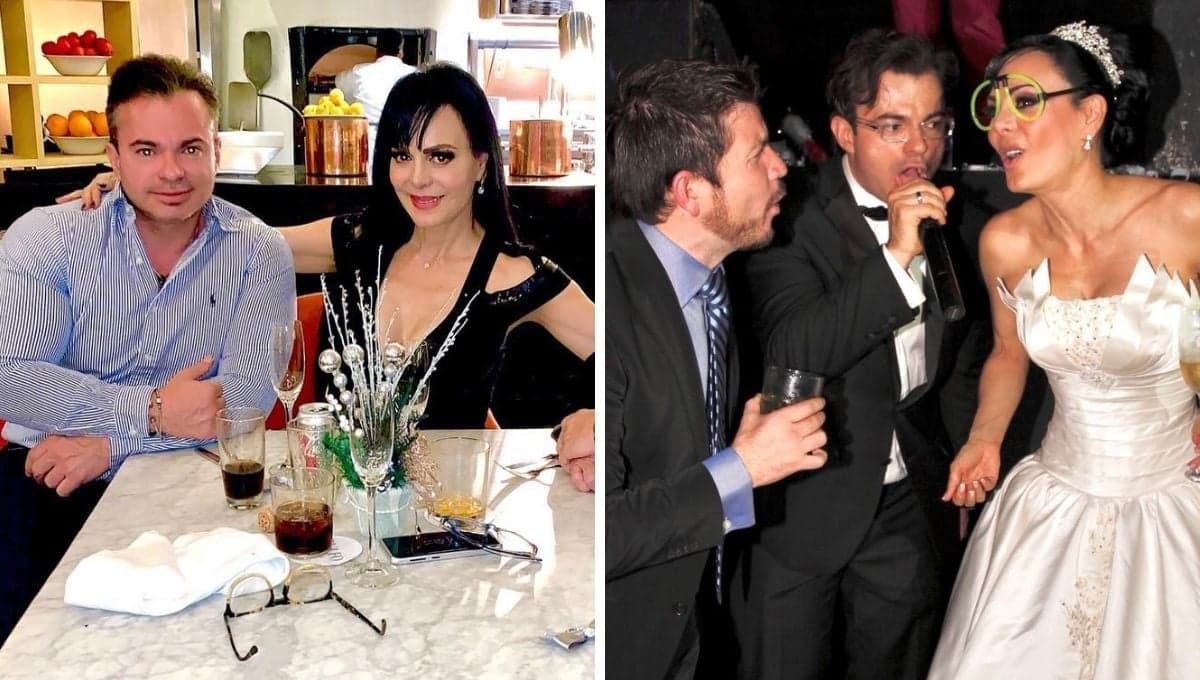 ¿Quién es la pareja actual de Maribel Guardia y cuántos años tiene?
