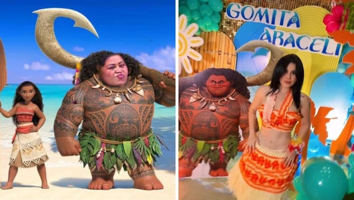 VIDEO: Por críticas a su apariencia, Gomita hace su fiesta de ‘Moana’