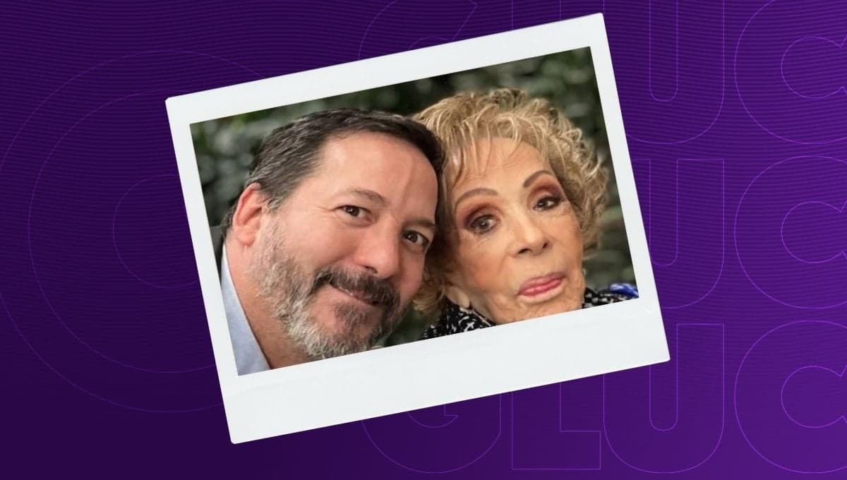 Mientras Silvia Pinal era homenajeada en Bellas Artes, Luis Enrique Guzmán andaba en una plaza comercial
