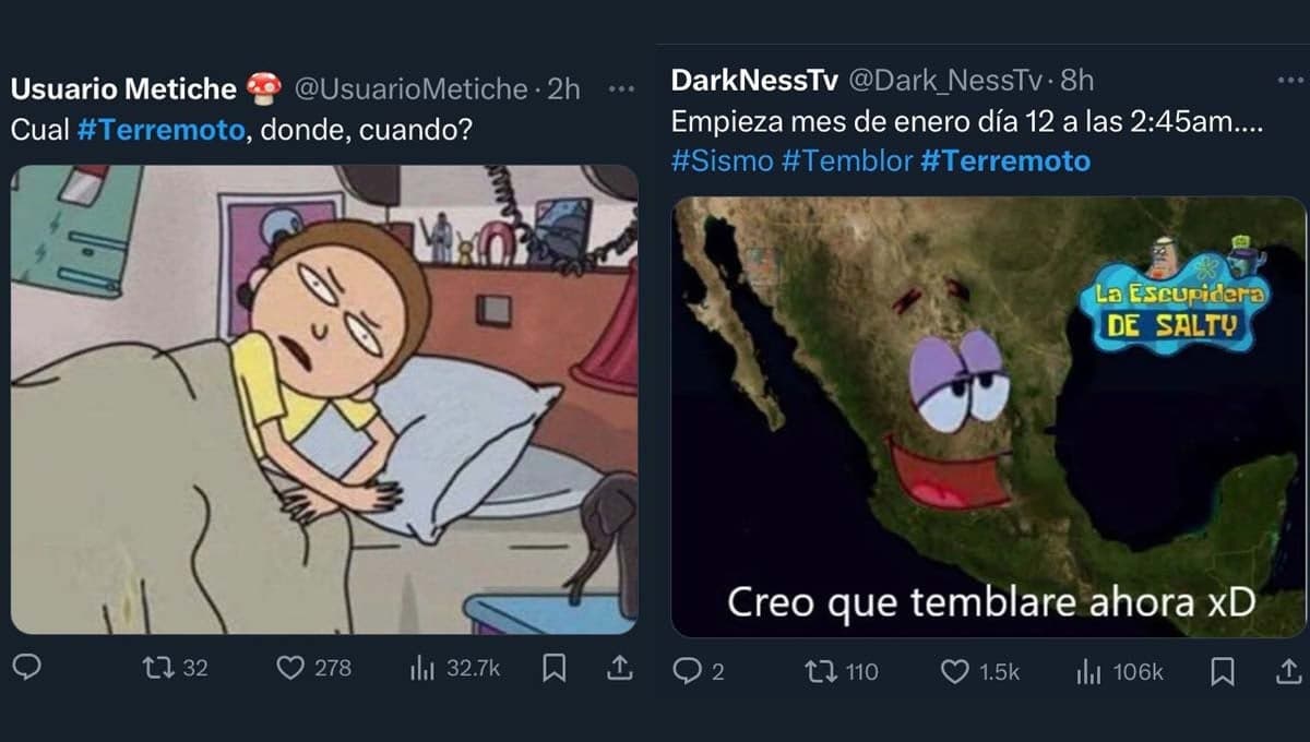 Sismo en Michoacán provoca lluvia de memes para quitarnos el susto