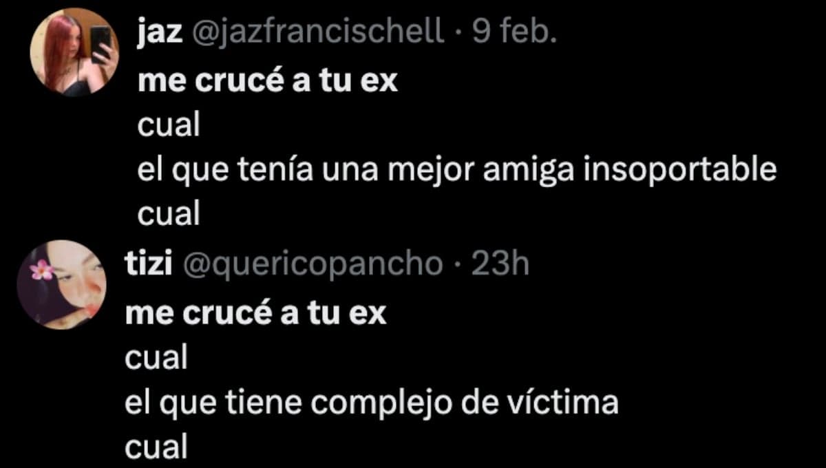 "Me crucé a tu ex… ¿Cuál?": Explicación y los mejores MEMES de la nueva tendencia en internet
