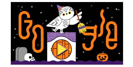 Google festeja Halloween con Doodle interactivo