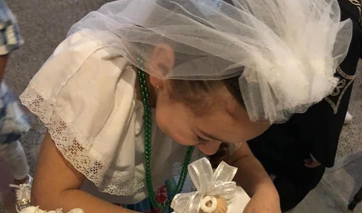Reacción de niños en boda de kermés se vuelve viral