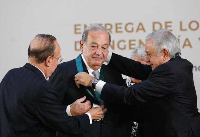 Carlos Slim defiende a AMLO sobre crecimiento económico
