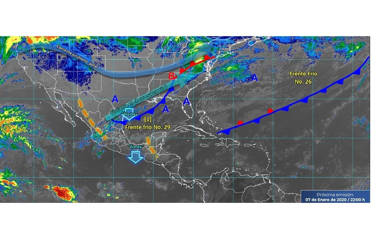 Clima para la CDMX y el Valle de México miércoles 8 de enero de 2020
