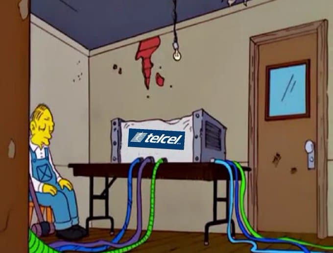 Telcel se queda sin sistema pero surgen memes en redes
