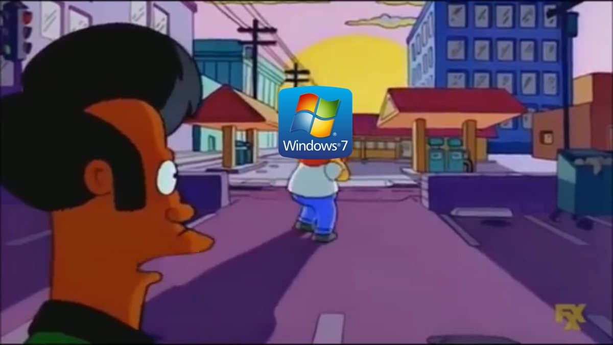 Usuarios de redes se despiden de Windows 7 con memes