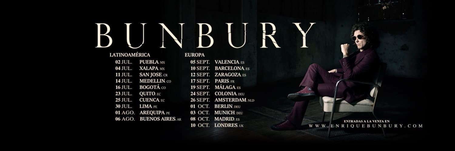 Bunbury regresa a México con dos conciertos de su nueva gira