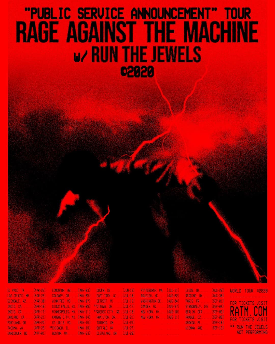Rage Against the Machine anuncia gira mundial