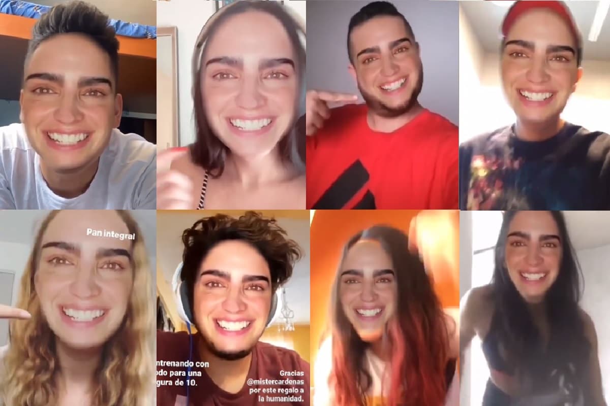 El filtro de Bárbara de Regil en Instagram que te activa con una sonrisa