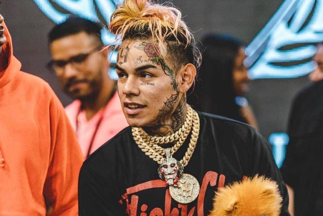 6ix9ine rompe récord en Instagram live con 2 millones