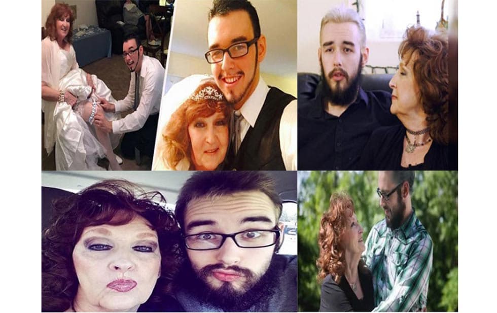 <div>Pareja se jura amor eterno pese a sus 53 años de diferencia</div>