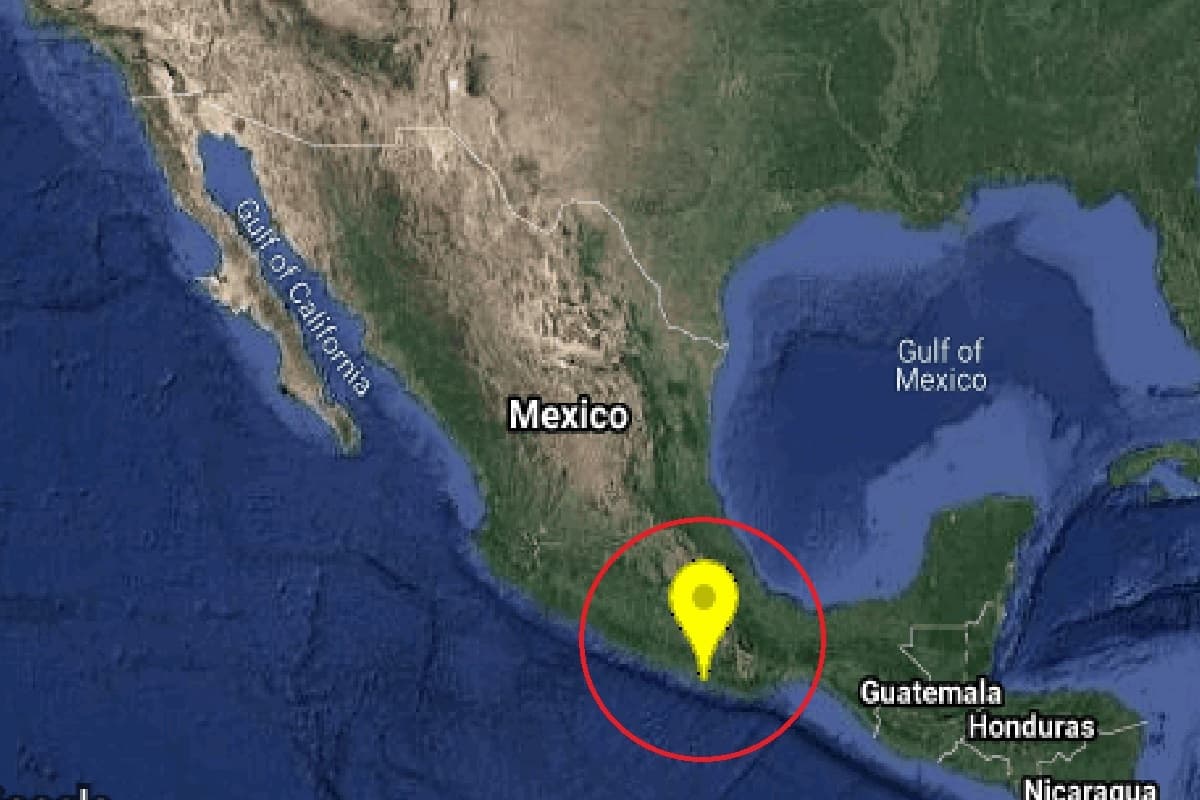 Sismológico Nacional reporta sismo hoy en Oaxaca de 5.2 grados