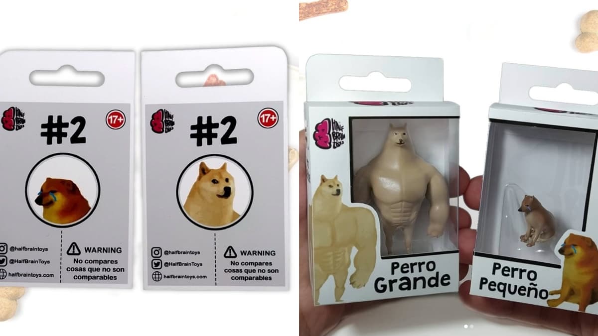 Swole Doge y Cheems tendrán figuras de acción (FOTOS)