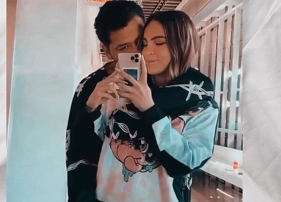 Belinda lleva el nombre de Christian Nodal por todo el cuerpo (VIDEO)