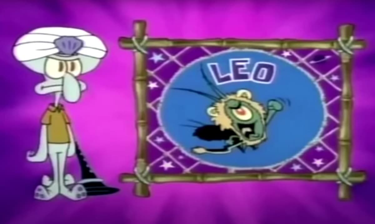 Bob Esponja: La serie perdida donde Calamardo daba horóscopos