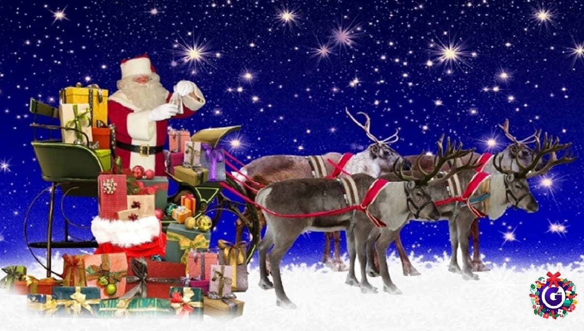 Sigue aquí la ubicación de Santa Claus en tiempo real, ¿ya viste dónde va?