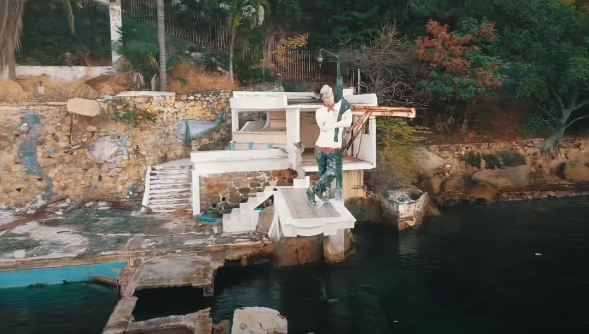 Así luce la casa ABANDONADA de ‘Cantinflas’ en Acapulco (VIDEO)