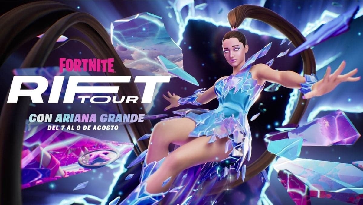 Fortnite Rift Tour: horario, misiones especiales y todos los detalles de la colaboración de Ariana Grande con Epic Games