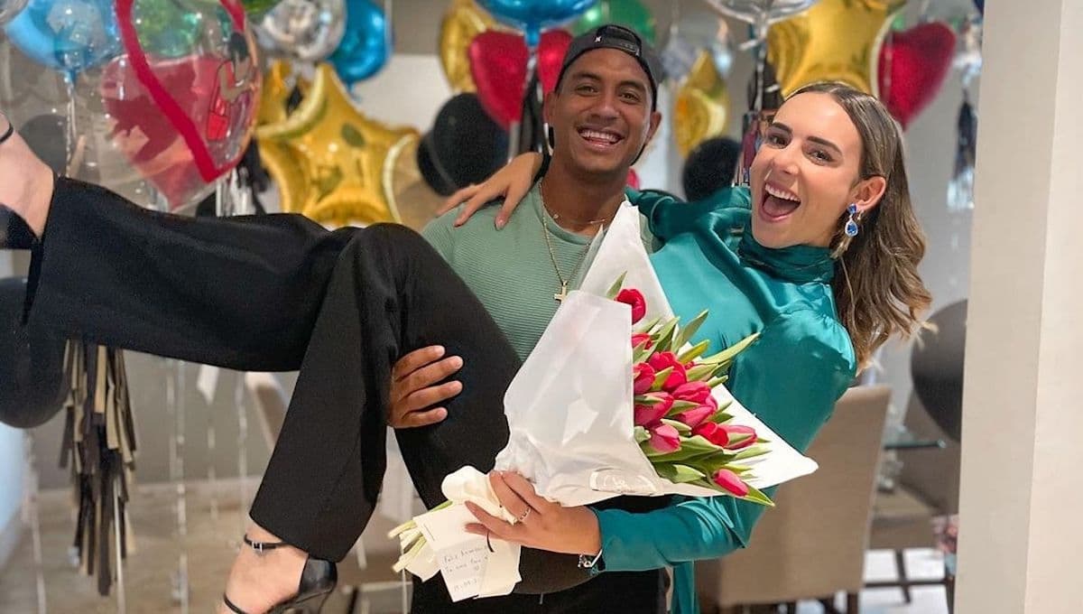 Exatlón 2021: Pame y Heliud Pulido celebran su primer aniversario de novios (VIDEO)