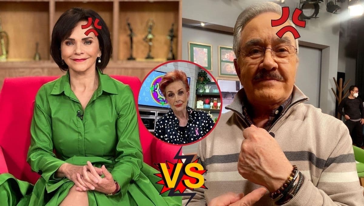 Pati Chapoy y Pedro Sola discuten en pleno programa por "culpa" de Talina Fernández
