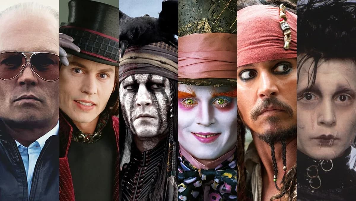 ¿Dónde puedo ver todas las películas de Johnny Depp?